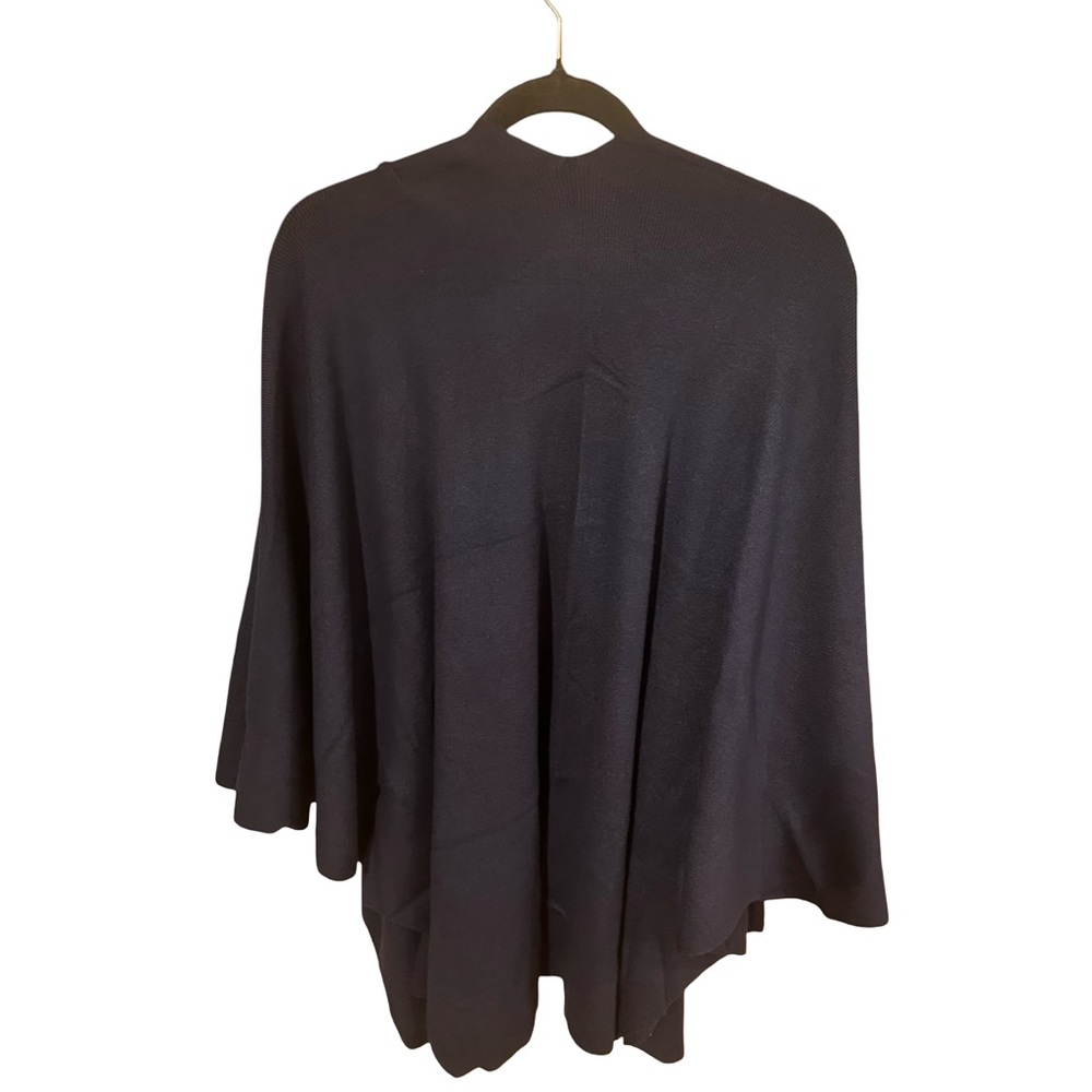 NWT PULI Women's Shawl Wrap Open Front Poncho Sweater for Spring Fall Winter - Picture 5 of 6